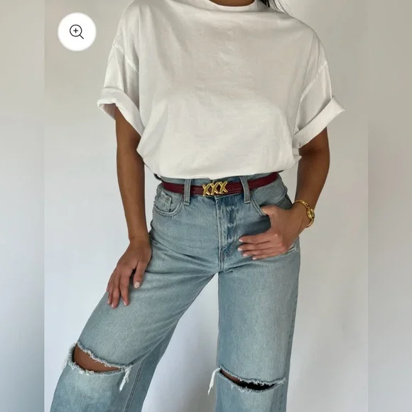 Vintage Black Leather Paloma Picasso Belt. - Picture 6 of 6